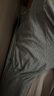 摩登孕媽哺乳秋衣套裝春夏款月子服孕婦懷孕家居服產(chǎn)后女四季薄款6077灰L 曬單實拍圖