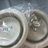 iuu 嬰兒洗臉盆 兒童用品新生兒洗屁股洗腳盆 寶寶專用可折疊小盆子 【兩個(gè)裝】莫蘭迪-綠色灰色 材質(zhì)：食品級(jí)PP原料，三層加厚 曬單實(shí)拍圖