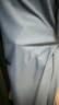 羅蒙（ROMON）T恤男士短袖POLO領(lǐng)無痕冰絲防曬上衣彈力休閑戶外打底衫19深灰2XL 曬單實(shí)拍圖