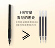 百樂（PILOT）子彈頭威寶熊貓筆中性筆防滑簽字筆水筆學(xué)生辦公 BLN-VBG5 0.5mm 黑色6支裝 曬單實拍圖