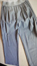 ALO YOGA新款Suit Up Trouser 女士25夏款速干梭織腰封闊腿褲休閑長褲 灰色 M 建議100-120斤 曬單實拍圖