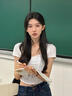 卡姿蘭（Carslan）雙頭眉筆持久防水不脫色根根分明野生眉自然極細女官方旗艦店正品 【大三角】02深棕色+替換芯 曬單實拍圖
