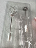 歐樂(lè )多（Olodo）電動(dòng)打蛋器家用無(wú)線(xiàn)便攜料理攪拌器不銹鋼蛋清打發(fā)器多功能奶油咖啡奶泡打泡器攪拌機 豪華款【白色】打發(fā)頭+攪拌頭+支架+拉花杯 曬單實(shí)拍圖