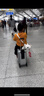 Airwheel愛(ài)爾威電動(dòng)行李箱可騎行拉桿箱可坐可代步鋁框箱包20英寸登機箱 曬單實(shí)拍圖