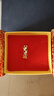 玉井記 碧璽鋯石戒指韓國(guó)港風(fēng)尾戒滿(mǎn)天星超閃彩色小眾時(shí)尚滿(mǎn)鉆女鍍金 0.1克 圈徑19mm 曬單實(shí)拍圖