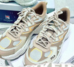 FILA 楊冪同款斐樂女鞋F(xiàn)ERN運動鞋蕨草鞋厚底休閑鞋老爹鞋子女 杏仁奶白/雪白-AS 38 曬單實拍圖