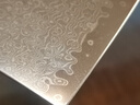 王麻子大馬士革鋼菜刀 廚房家用刀具切片切肉切菜刀 【鋼材天花板】 曬單實(shí)拍圖
