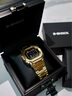 卡西歐（CASIO）手表男表小金銀方塊GMW-B5000G電子石英運(yùn)動(dòng)表正品七夕禮物送男友 GMW-B5000GD-9PR金色全金屬 曬單實(shí)拍圖