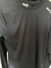2XU Aero系列長袖背部網(wǎng)狀透氣速干衣男輕薄戶外健身跑步運(yùn)動上衣女 黑/銀反光 （男） L 曬單實(shí)拍圖