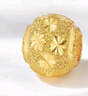六福珠寶 足金滿天星黃金轉(zhuǎn)運(yùn)珠路路通串珠 計(jì)價(jià) G01G0010DS 約0.95克 曬單實(shí)拍圖