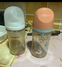 貝親（Pigeon）PPSU寬口徑雙把手奶瓶240ml M號奶嘴 3個(gè)月+ AA270 曬單實(shí)拍圖