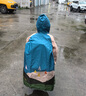 kocotreekk樹兒童雨衣帶書包位男女童寶寶雨披小學(xué)生上學(xué)專用 曬單實(shí)拍圖