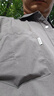 JEEP SPIRIT吉普襯衫男夏季短袖半袖上衣服襯衣透氣潮流大碼男士 灰色  2XL 曬單實(shí)拍圖