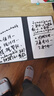 遞樂 白板筆記本a5小白板便攜可擦寫桌面記事板留言板寫字板草稿板白板6件套  2351-灰色 曬單實(shí)拍圖