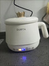朵塔電燉鍋燉湯盅電燉盅燕窩煲湯鍋燉湯鍋養生鍋寶寶輔食嬰兒煮粥鍋多功能鍋宿舍學(xué)生電煮鍋泡面小火鍋 2L 【智能觸控】陶瓷釉?xún)饶?曬單實(shí)拍圖