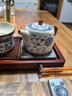 單亦茶盤重竹烏金石茶臺實(shí)木簡約托盤功夫茶具家用排水盤 【拾韻單獨(dú)小茶盤】-精致 曬單實(shí)拍圖