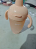 良品物語(yǔ)嬰兒硅膠學(xué)飲水杯6個(gè)月以上寶寶吸管杯兒童喝奶瓶喝水防嗆鴨嘴杯 粉色鴨嘴杯【配奶嘴】 260ml 曬單實(shí)拍圖