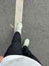 李寧（LI-NING）冰絲運(yùn)動褲男夏季速干休閑衛(wèi)褲薄款透氣運(yùn)動健身跑步束腳長褲子 曬單實(shí)拍圖