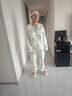 任朵孕婦睡衣女秋冬季產(chǎn)后加厚空氣棉哺乳衣月子服春秋產(chǎn)婦喂奶衣 空氣層-v領(lǐng)大鴨子 XL 建議120-140斤 曬單實(shí)拍圖