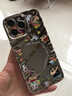 尚奇鑫卡通蠟筆小新鏡面適用蘋果16promax手機殼iphone15pro自帶鏡頭膜13網(wǎng)紅女款14plus小眾高級感防摔 電鍍波浪鏡子-滿屏蠟筆小新 iPhone 16 Pro 曬單實拍圖