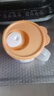 特百惠（Tupperware）開(kāi)學(xué)季學(xué)生上班族便當(dāng)盒可微波飯盒460ml水晶湯碗單個(gè)裝 橙色 曬單實(shí)拍圖
