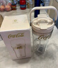 格沵（germ）可口可樂夏季塑料杯吸管水杯耐高溫女咖啡杯隨手杯子670ML浮光白 曬單實拍圖