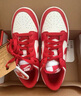 耐克 Dunk Low 板鞋女鞋運(yùn)動鞋子舒適百搭紅色休閑鞋 DD1873-116 36 曬單實拍圖