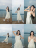 翊尚美寬松闊腿褲子女夏季2025新款冰絲山本褲女高級感小個(gè)子薄款休閑褲 曬單實(shí)拍圖