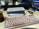 羅技（Logitech）ALTO KEYS K98M/K98S客制化機(jī)械鍵盤 無線藍(lán)牙鍵盤雙模mac ipad鍵盤98鍵游戲辦公家用鍵盤AI熱插拔 K98S玫瑰粉+粉底液鍵帽 曬單實(shí)拍圖