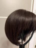 假發(fā)女短發(fā)自然全頭套100%真人發(fā)高端透氣型波波頭全真人整頂發(fā)套 U型大頭皮-隨意分 摩卡棕 短發(fā) 曬單實(shí)拍圖