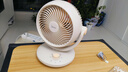 美的（Midea）【小型風扇】輕音臺式桌面空氣循環(huán)扇家用柔風電風扇宿舍辦公迷你臺扇落地扇空調(diào)伴侶 GAF18AD 曬單實拍圖