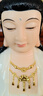 家用漢白玉大勢至菩薩坐蓮坐像佛像西方三圣觀(guān)音菩薩擺件石雕佛象 支持定制 曬單實(shí)拍圖