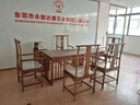 新中式羅漢床茶桌椅組合全實(shí)木茶道喝茶幾家用辦公室茶臺(tái)一體茶室黑胡桃木桌子2025高級(jí)新款茶室長(zhǎng)方形桌一桌五椅整套原木家具 2米桌+4梳背+1.8羅漢床 白蠟?zāi)?曬單實(shí)拍圖