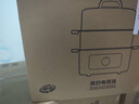 美的（Midea）電蒸鍋 電煮鍋電火鍋多功能鍋家用電鍋蒸蛋器蒸包子鍋電熱鍋10.8升三層大容量多用途鍋ZGE2323Z02 曬單實(shí)拍圖