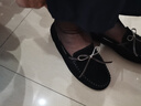 Walker Shop奧卡索休閑鞋女單鞋職場(chǎng)軟底豆豆鞋女一腳蹬平底樂(lè)福鞋女C131016 曬單實(shí)拍圖