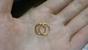 行金銀中黃金耳圈 999足金光圈養(yǎng)耳耳圈計(jì)價(jià) 精美禮物送老婆 女友紀(jì)念日禮 光圈耳圈 克重約1g 多退少補(bǔ) 曬單實(shí)拍圖