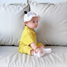 G.DUCKKIDS小黃鴨童裝寶寶周歲禮服嬰兒衣服夏季抓周百天滿(mǎn)月服中國風(fēng)外出服 黃色asqqcoc 66cm 66尺碼建議3-6個(gè)月cm 曬單實(shí)拍圖