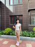 CAMILA KSENIA德訓鞋女士2025新款夏季休閑百搭運動鞋增高厚底阿甘鞋子高檔板鞋 粉紅色 36 曬單實拍圖