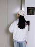 G.DUCKKIDS小黃鴨女童套裝2025新款兒童時(shí)髦春裝洋氣休閑衛(wèi)衣中大童春秋兩件 麻灰色牛仔褲套裝 160 曬單實(shí)拍圖