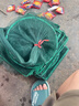 海陸豐【經(jīng)典】魚(yú)網(wǎng)魚(yú)籠魚(yú)蝦網(wǎng)籠不出只進(jìn)地網(wǎng)籠捕魚(yú)龍蝦漁網(wǎng)蝦籠魚(yú)網(wǎng)籠 5米17節10門(mén)(輔料+地插）框30X25 加密帶墜 曬單實(shí)拍圖