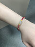 周大生和田玉百財如意吊墜立體白菜生財玉石項鏈送女友生日禮物 百財如意 約15*25*10mm 曬單實(shí)拍圖