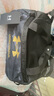 安德瑪（Under Armour）男包女包行李包 時(shí)尚簡(jiǎn)約大容量健身訓(xùn)練包拎包 黑金 均碼 曬單實(shí)拍圖