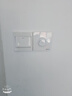 國際電工86型暗裝吊扇調(diào)速器220v通用電風(fēng)扇旋鈕開關(guān)無極變速調(diào)速開關(guān)面板 無極調(diào)速開關(guān)【400W】 曬單實拍圖