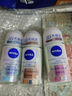 妮維雅（NIVEA）走珠止汗露男女香體膏除臭液腋下異味干爽滾珠 （女士新品）花漾邂逅煥亮走珠x3 曬單實拍圖
