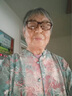 桓黎老年人夏裝女襯衫奶奶套裝中老年媽媽衣服夏季70歲老太太老人襯衣 藍色+九分褲 2XL 建議105-120斤 曬單實拍圖
