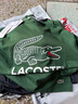 LACOSTE法國鱷魚(yú)男裝休閑基礎款logo印花純棉圓領(lǐng)短袖T恤TH6396 132/鱷魚(yú)綠 S 3 曬單實(shí)拍圖