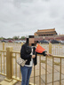 百圖betu女裝2025春季新款短外套圓領(lǐng)撞邊嘰邊時(shí)尚牛仔外套女2501T42 深牛仔藍 L 曬單實(shí)拍圖