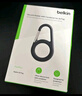 貝爾金（BELKIN）適用AirTag鑰匙扣 蘋果防丟器彈簧扣 保險鉤 airtags保護 追蹤器繩扣 硅膠耐臟防摔殼 MSC008黑色 曬單實拍圖