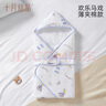 十月結(jié)晶嬰兒抱被初生兒四季產(chǎn)房寶寶睡袋空調(diào)房包巾裹被 【四季薄夾棉】-歡樂馬戲 90*90cm 曬單實(shí)拍圖