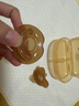 世喜安撫奶嘴0-3-6個(gè)月防脹氣 新生嬰兒日夜用 全硅膠帶收納盒2只裝 曬單實(shí)拍圖
